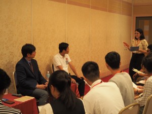 向講師提問1