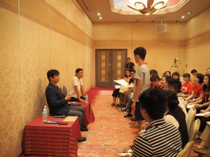 向講師提問2