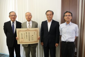 森幸弘名譽教授與合影