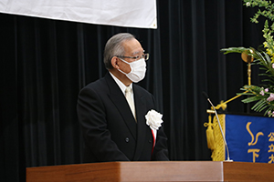 川波校長致辭
